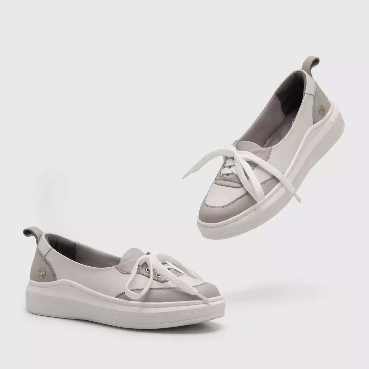 Adorable Projects - Aimi Sneakers Genuine Leather White - Sepatu Wanita