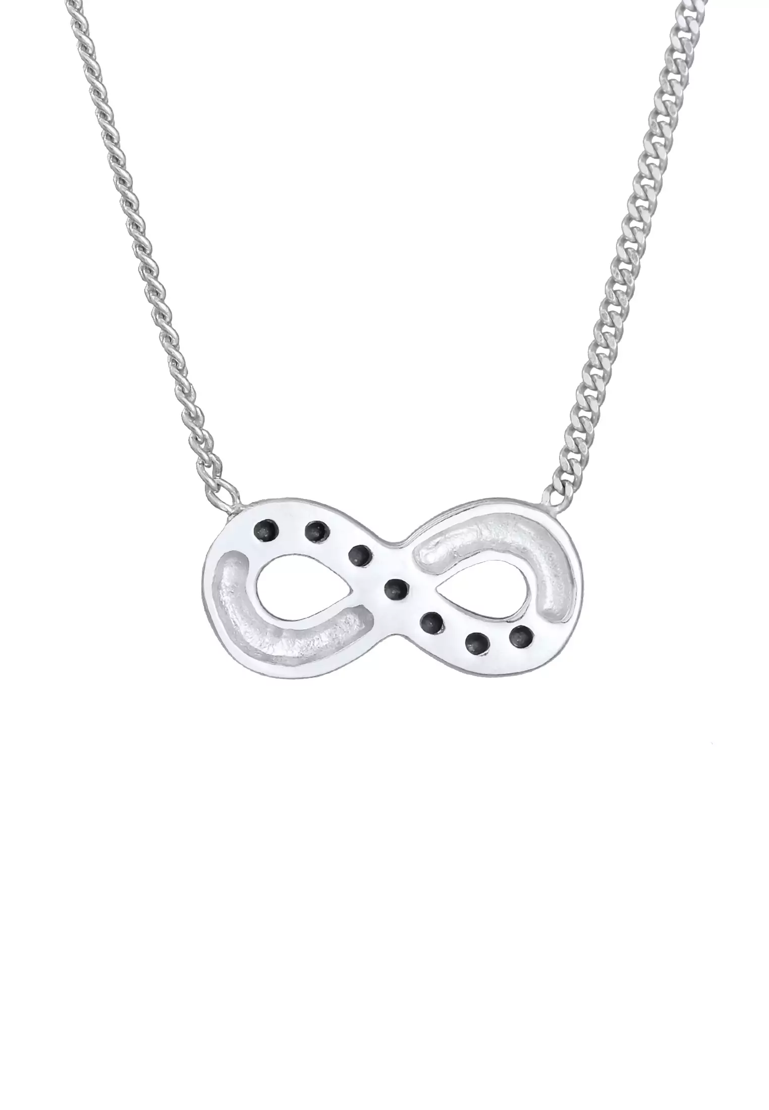 Necklace Infinity Symbol Embellished with Crystals by Swarovski®