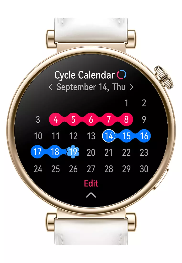 Huawei Watch GT 4 Smartwatch - Jam Tangan Pintar Wanita - Professional Health - 4.1cm - Leather Strap