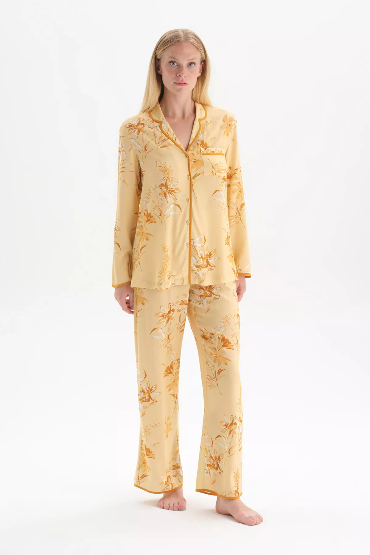 Yellow pajama sales
