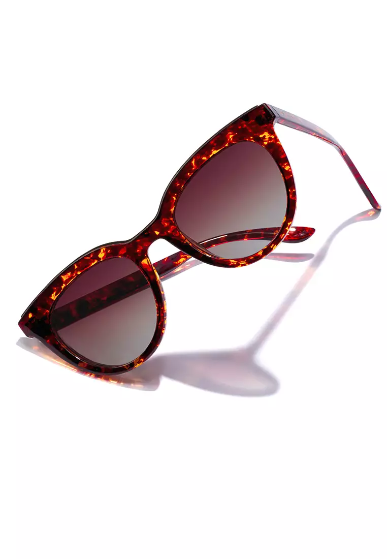 HAWKERS Bella Polarized Carey Brown Sunglasses For Men And Women, Unisex. Official Product Designed In Spain