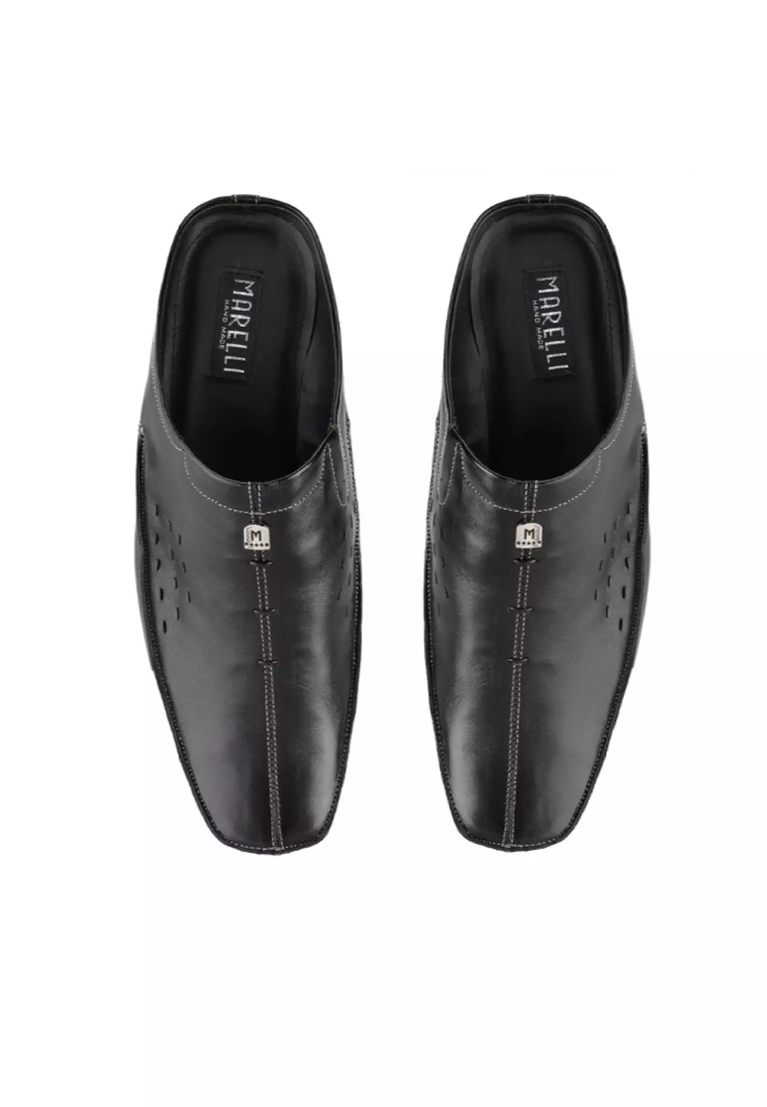 Gavino Men Cow Leather Loafer Shoes Slip Ons