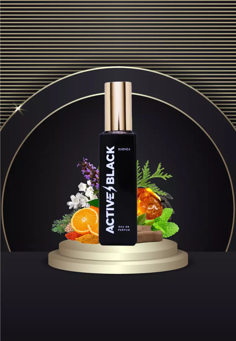 Rhenza Active Black EDP 15 ML