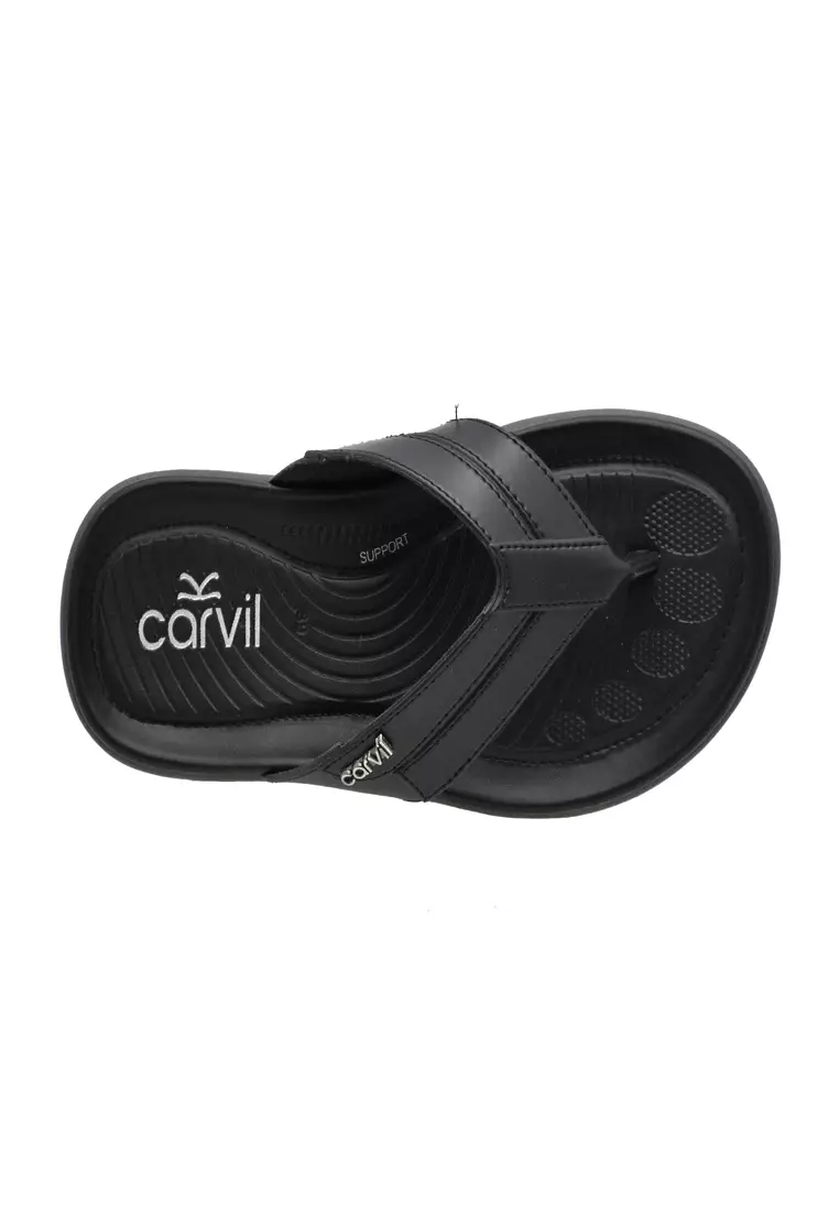 Carvil Sandal Pria Fetino-01 M Black