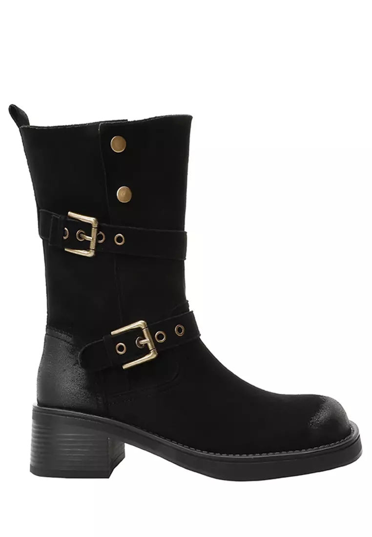 Discount on Twenty Eight Shoes  shoes - SKU: 5CM Two Ways Wear Cowboy Boots TE3218-5