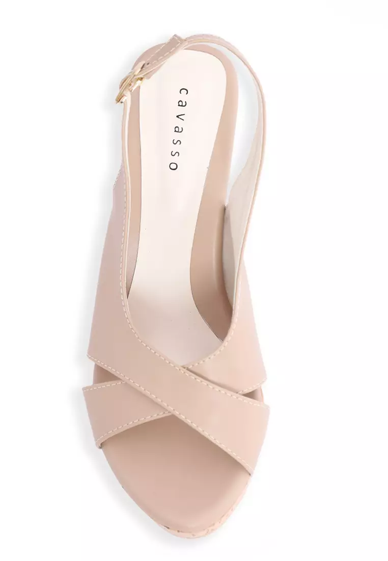 Jual Cavasso Pamela Wedges Original 2026 | ZALORA Ind…