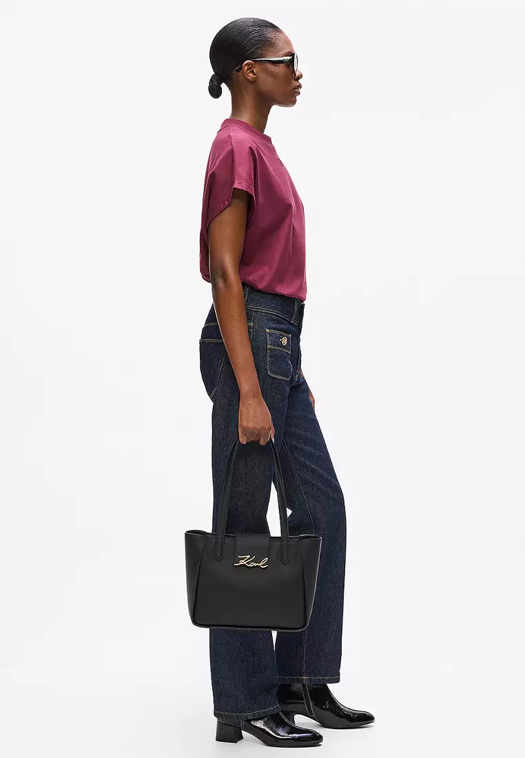 K/Signature Small Tote Bag
