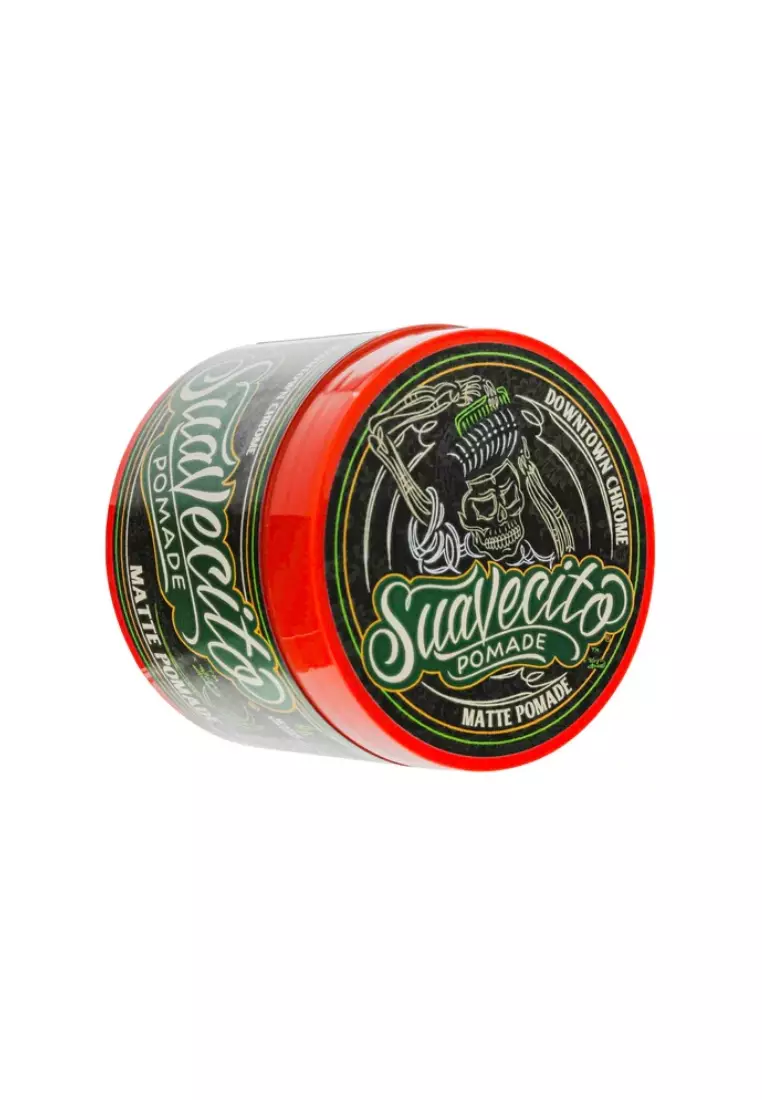 Suavecito Matte Hold Pomade - Downtown Chrome (Summer 2024 Edition) [SVC203]