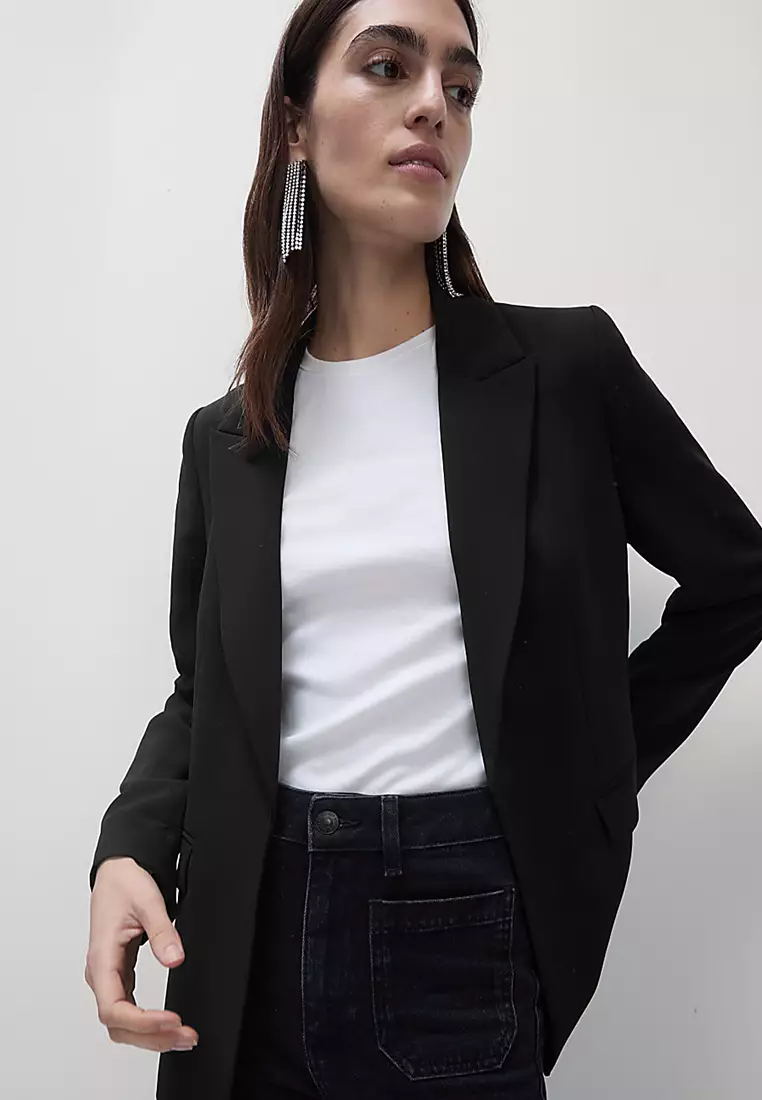 Relaxed Single Breasted Blazer