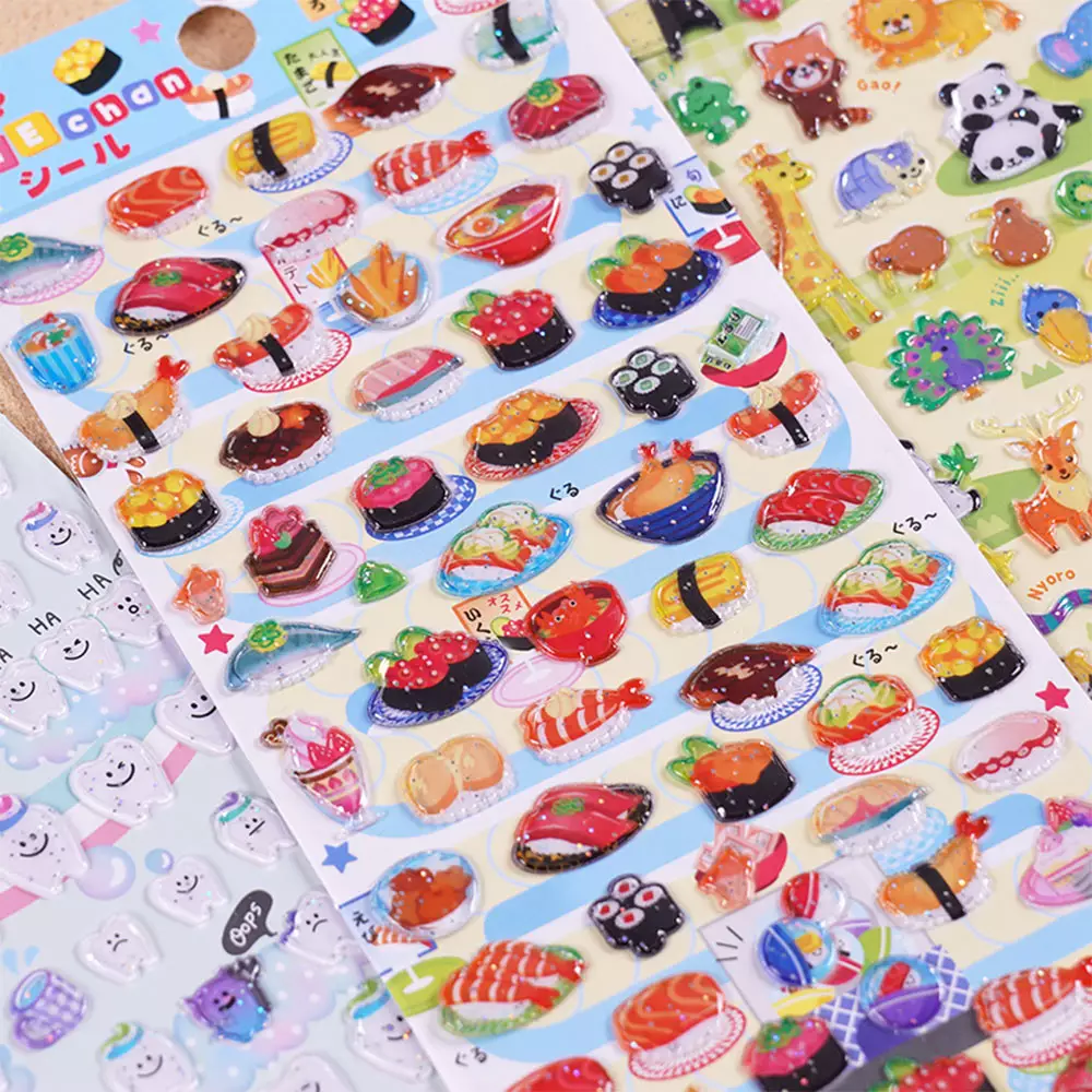 KIDDY FUN STIKER GLITTER SERIES RANDOM