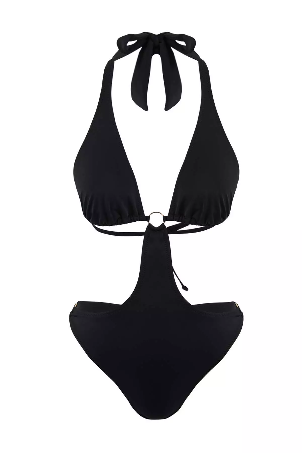 Black Triangle Covered Brazilian Mayokini With Accessories Tbess26My3