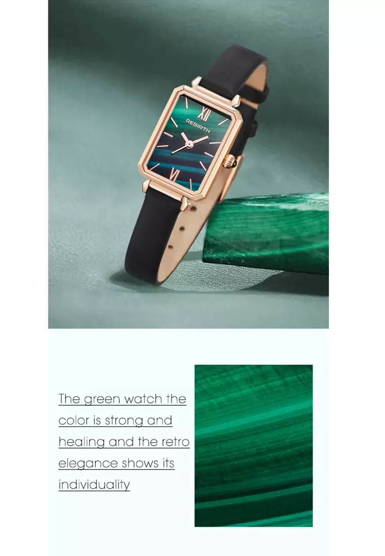 jam tangan wanita fashion bisnis mewah anti air tali kulit jam tangan cewek