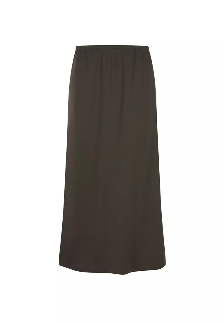 Eco-Friendly A-Line Long Skirt
