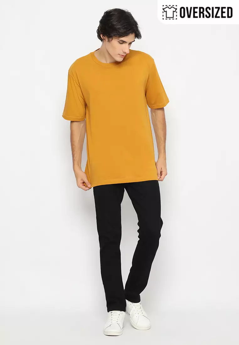 RBJ T-Shirt Cotton Combed Polos Oversized Pria 2079250001