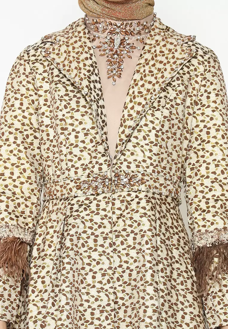 Bibiq Gamis Satin Jacquard