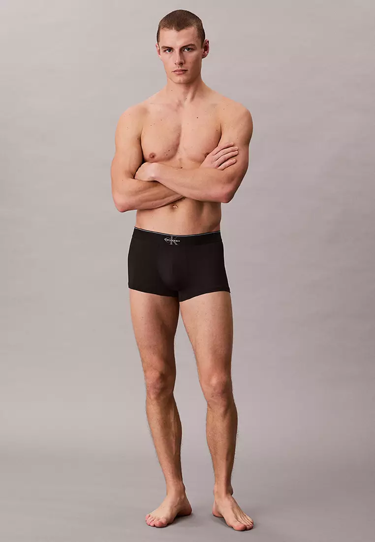 Graphic Monogram Low Rise Trunks - Calvin Klein Underwear