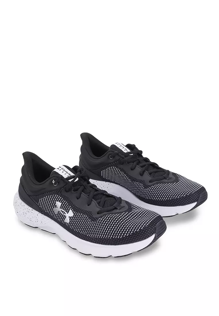 Under Armour Men's Charged Escape 4 Knit, (001) Black