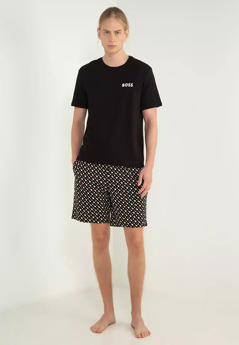 boss shorts black