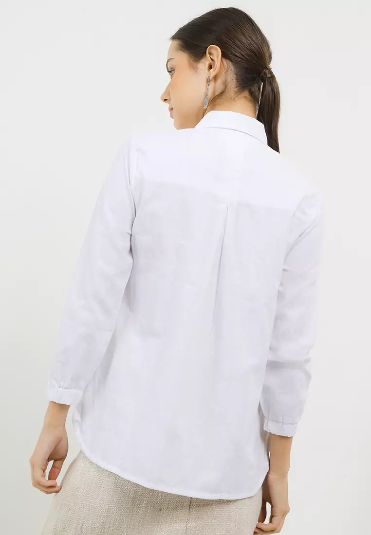 Cg Kemeja Katun Loose Fit