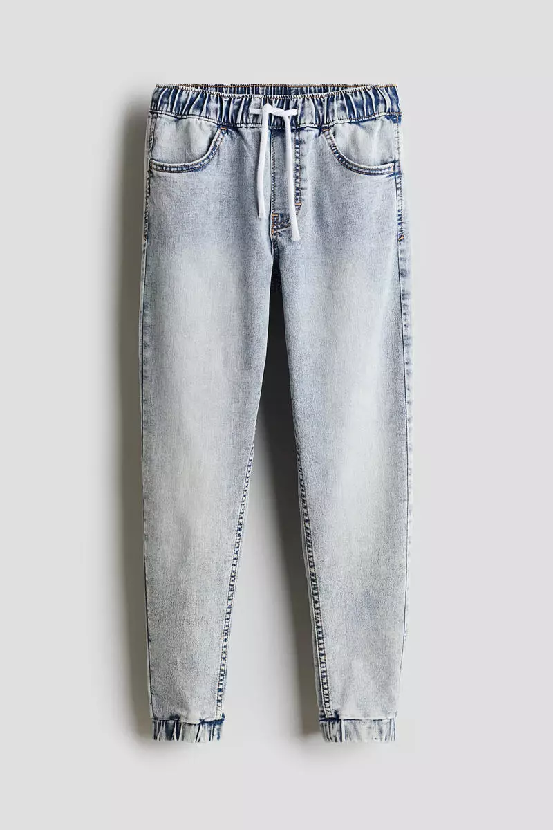 H&m super soft denim joggers clearance