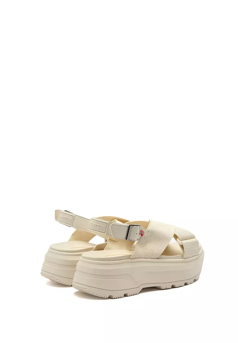 UNISEX CITY REBEL WEBBING CROSS-OVER SANDALS