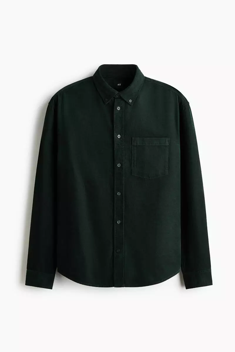Regular Fit Corduroy shirt