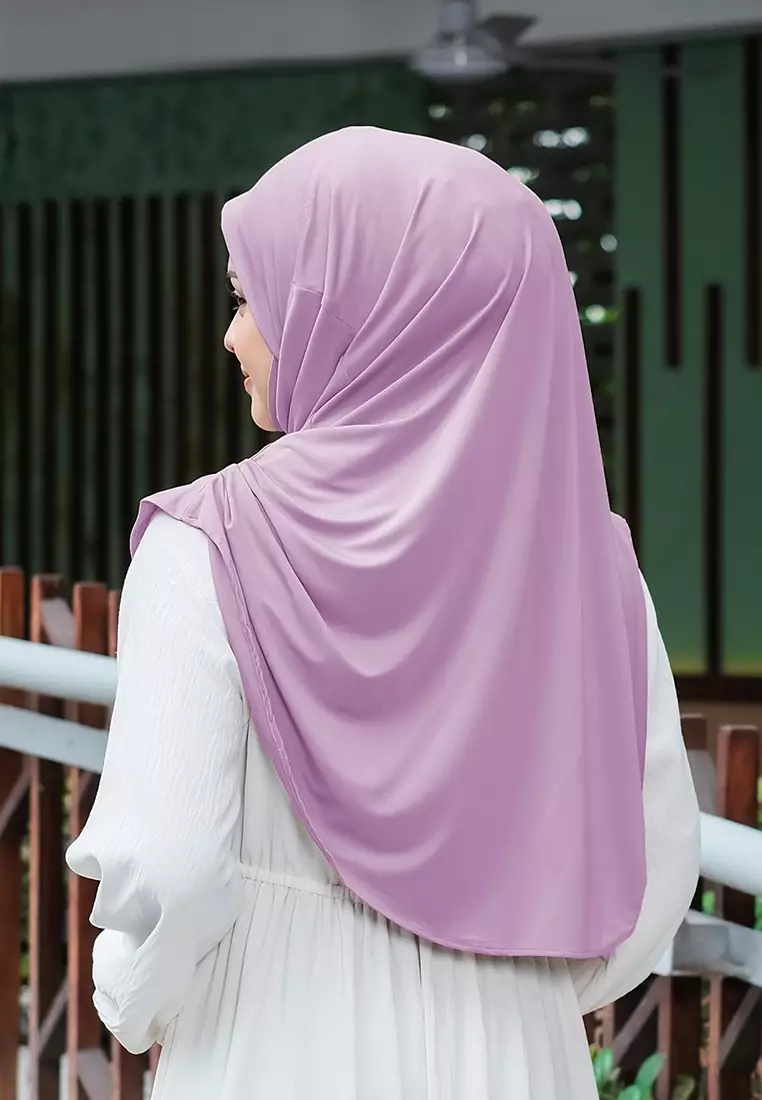 HIJAB INSTAN FATHIA - PASTEL PURPLE