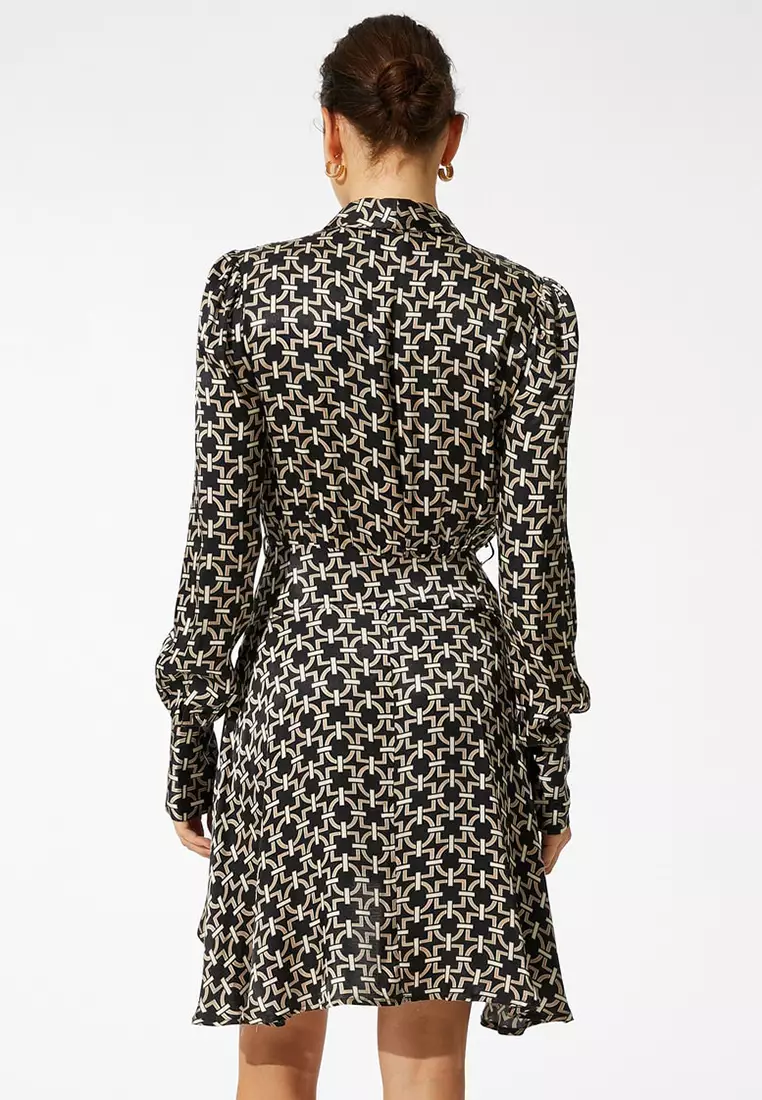 Ayşegül Afacan x KOTON Pattern Mini Dress