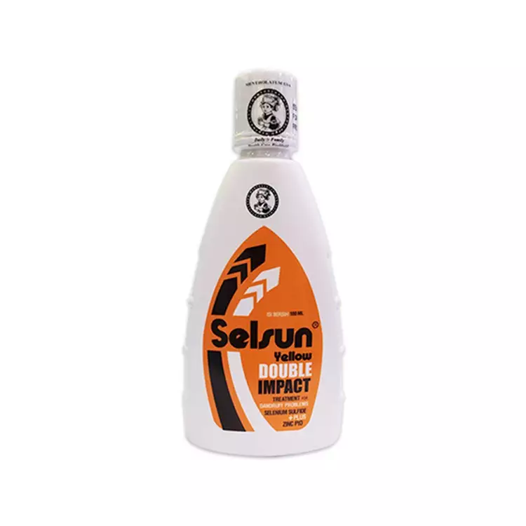 Selsun Shampoo Yellow Double Impact 100ml (116671)