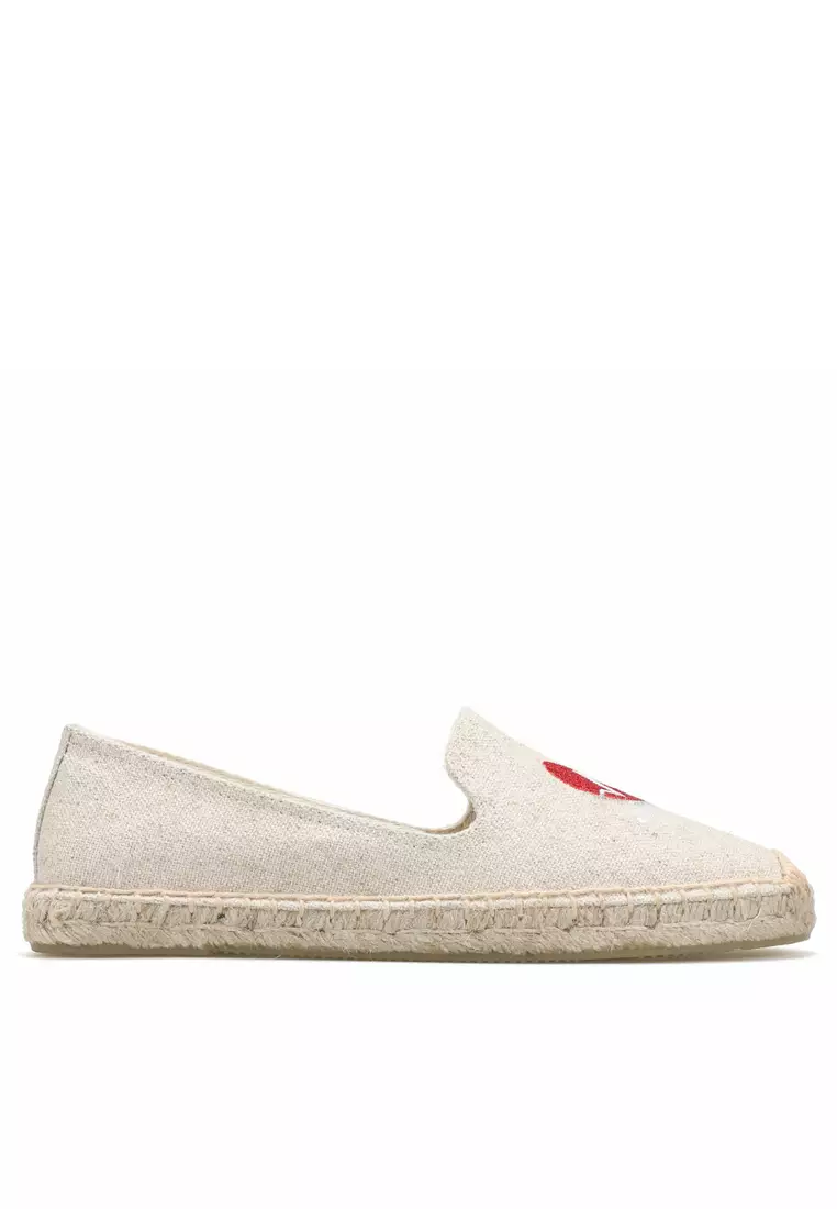 Discount on Twenty Eight Shoes  shoes - SKU: Embroidery Linen Espadrilles HB012