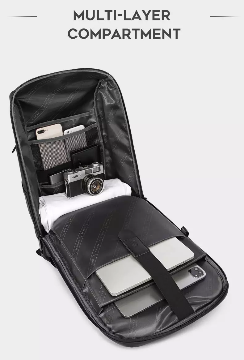 Bange Tas Ransel pria Laptop Kerja Backpack Pria USB 15.6 Inch BG7268
