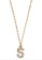 Timi of Sweden gold Chrystal Letter Necklace S 3ACB4ACD65D57DGS_1