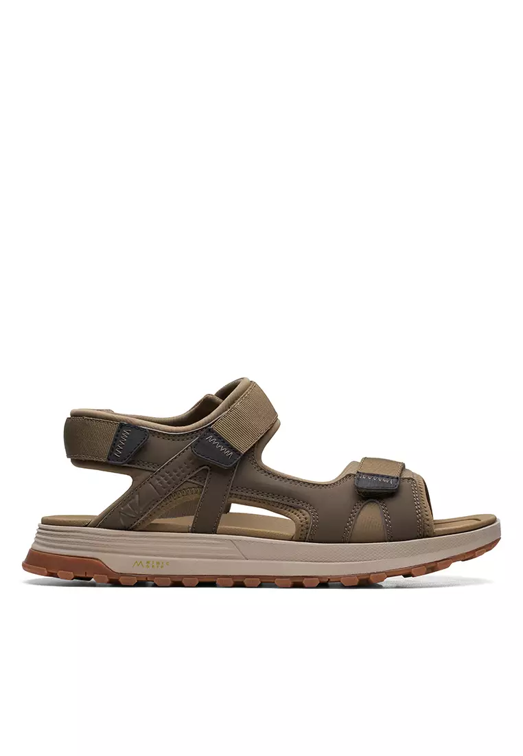 Clarks olive cheap green sandals