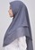 Vervessa black and silver and grey Khimar Layer Instan Hijab Syari Dark Grey B1C21AA9B332C6GS_4