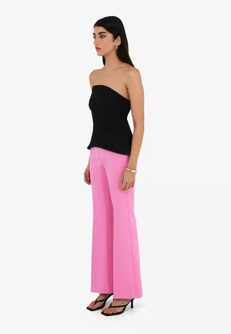 Belmore Crepe Flared Pants