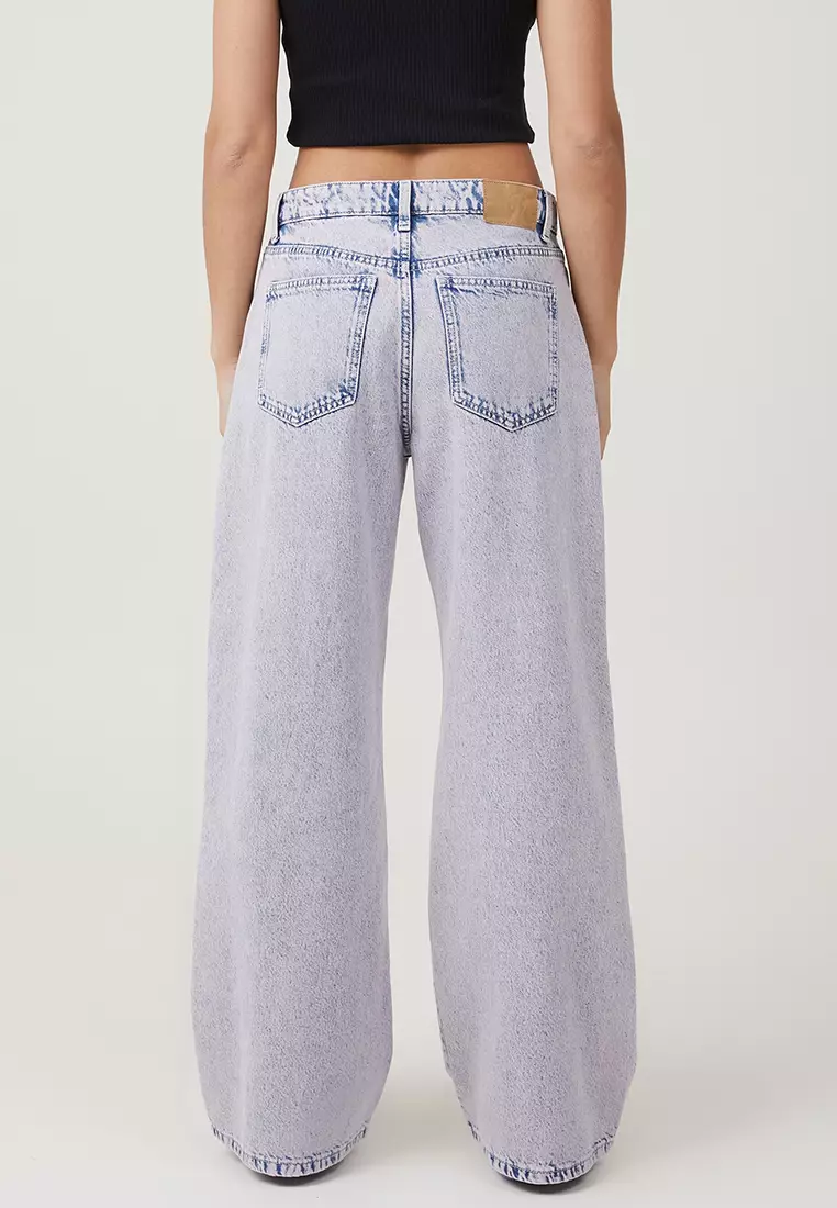 Buy Cotton On Relaxed Wide Leg Jeans 2024 Online ZALORA