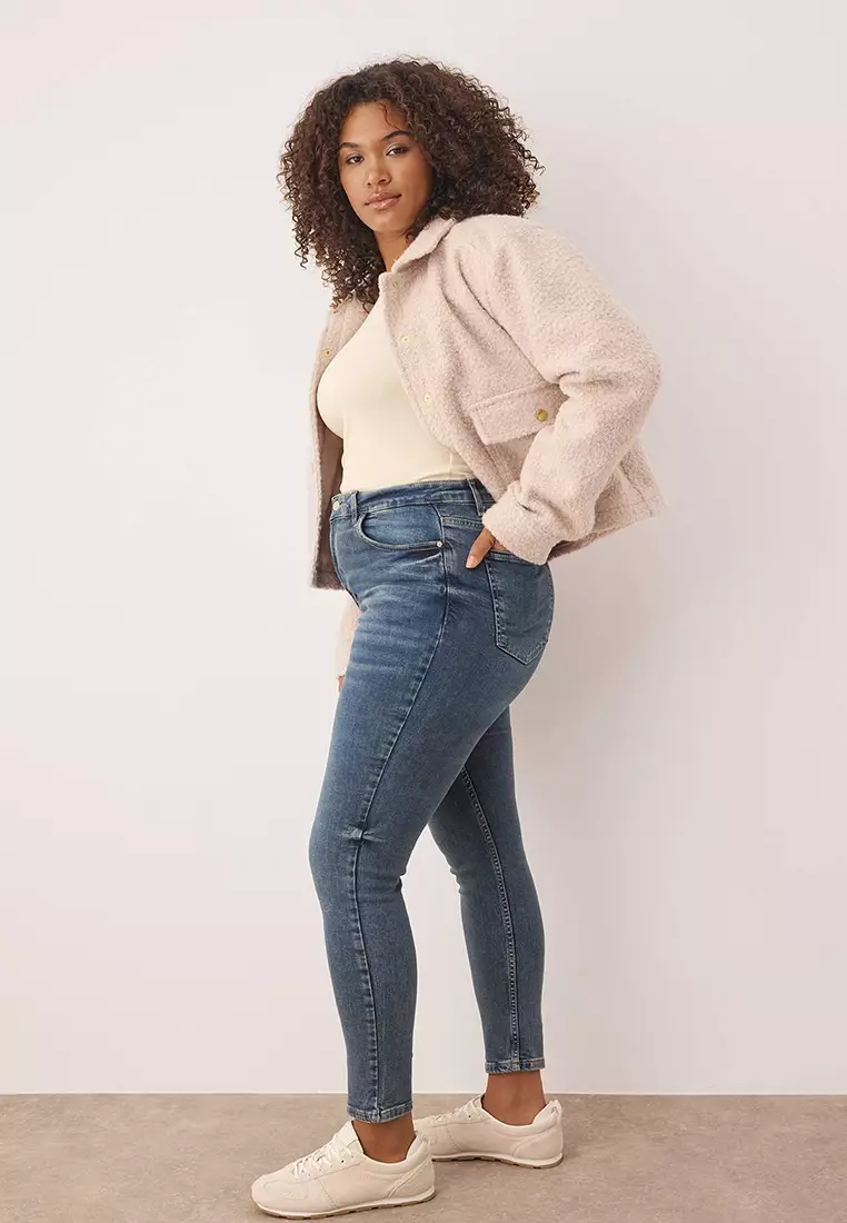 Plus Size Stretchy Skinny Jeans