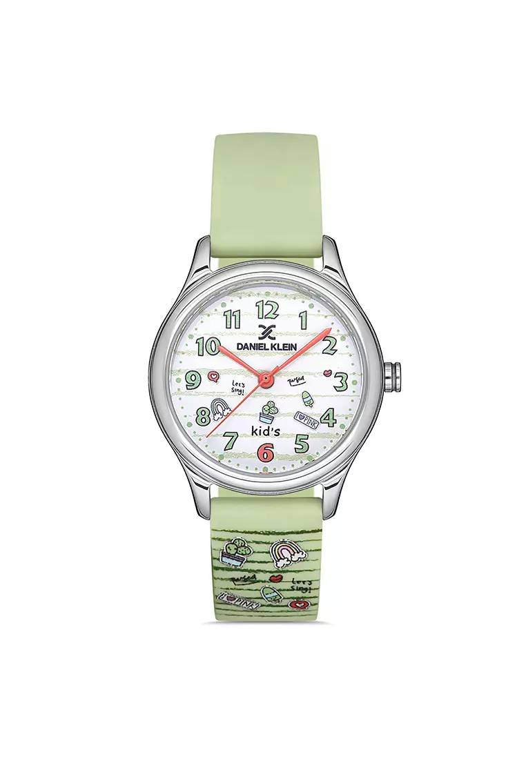 White watch sale with second hand