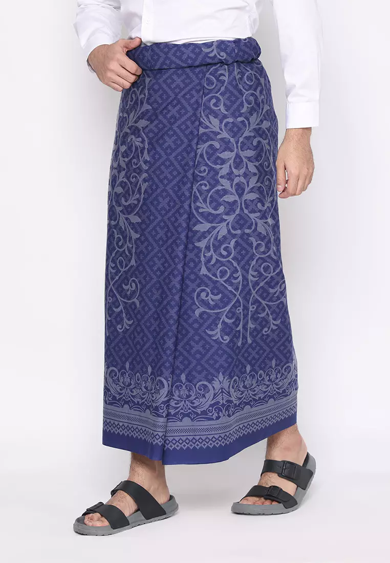 Hadinata Batik Sarung Hafizh Biru