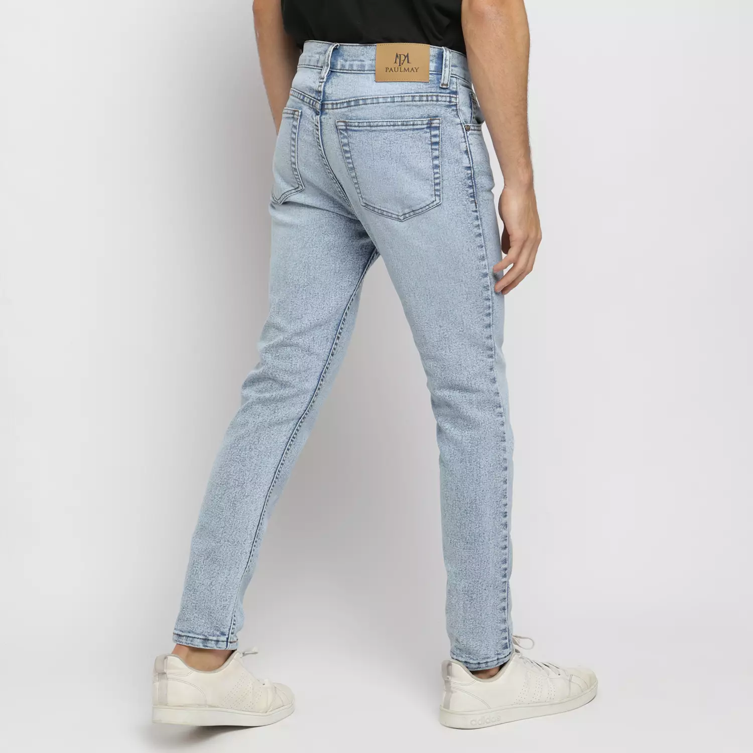 PAULMAY Celana Panjang Jeans Pria Slim Fit - Ice Blue