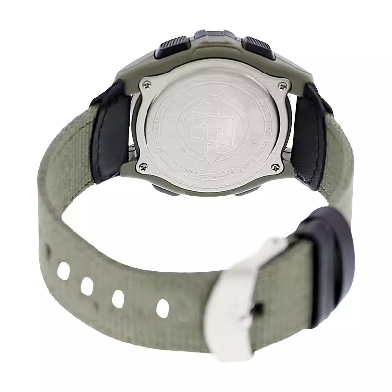 Jam Tangan Pria Timex Expedition T49993 Digital Dial Green Fabric Strap