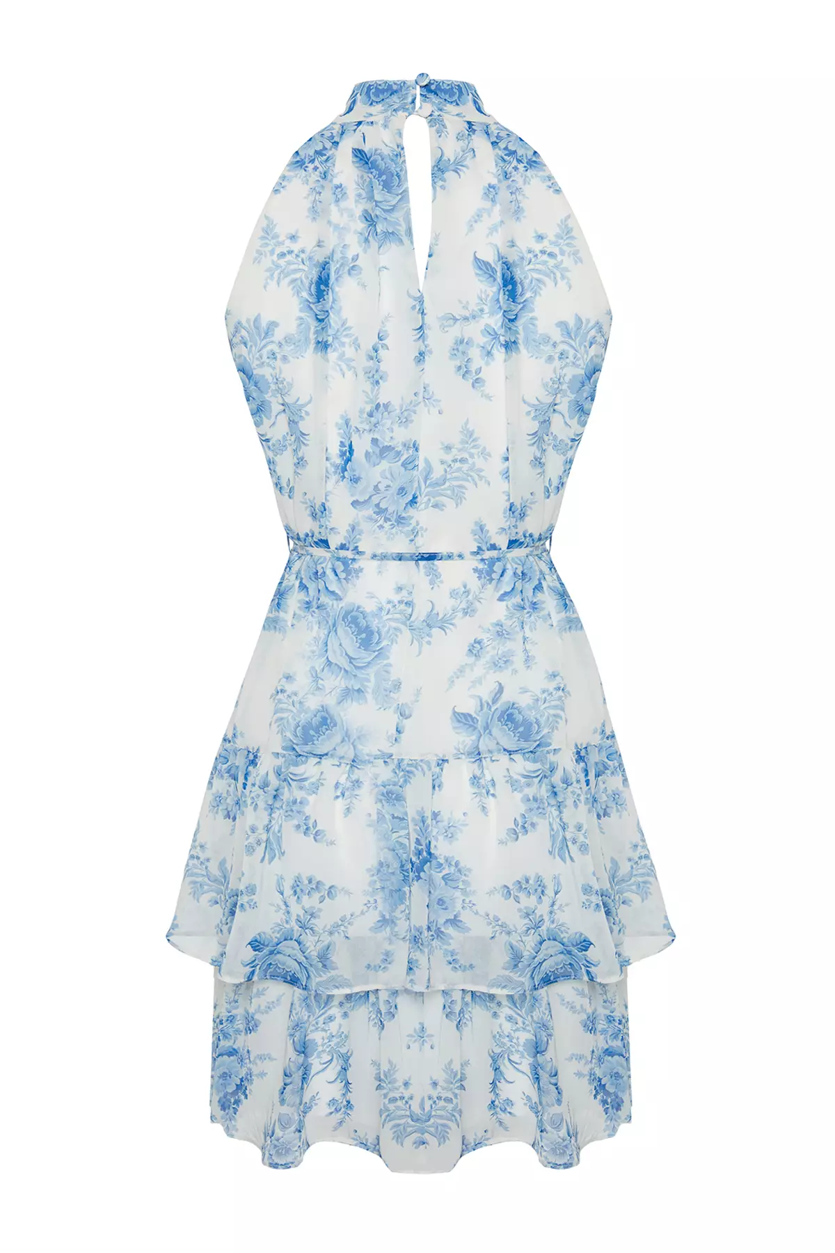 Floral A-Line Mini Dress