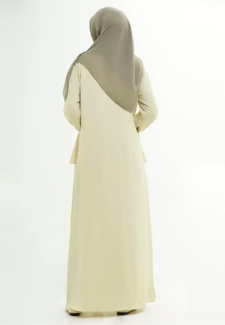 Rabbani - Gamis Muslim Dresslim Couple Lavani - French Vanilla