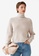 & Other Stories beige Cashmere Turtleneck Sweater B0F35AA4947D0BGS_1