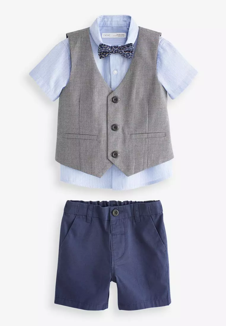 Next deals blue waistcoat