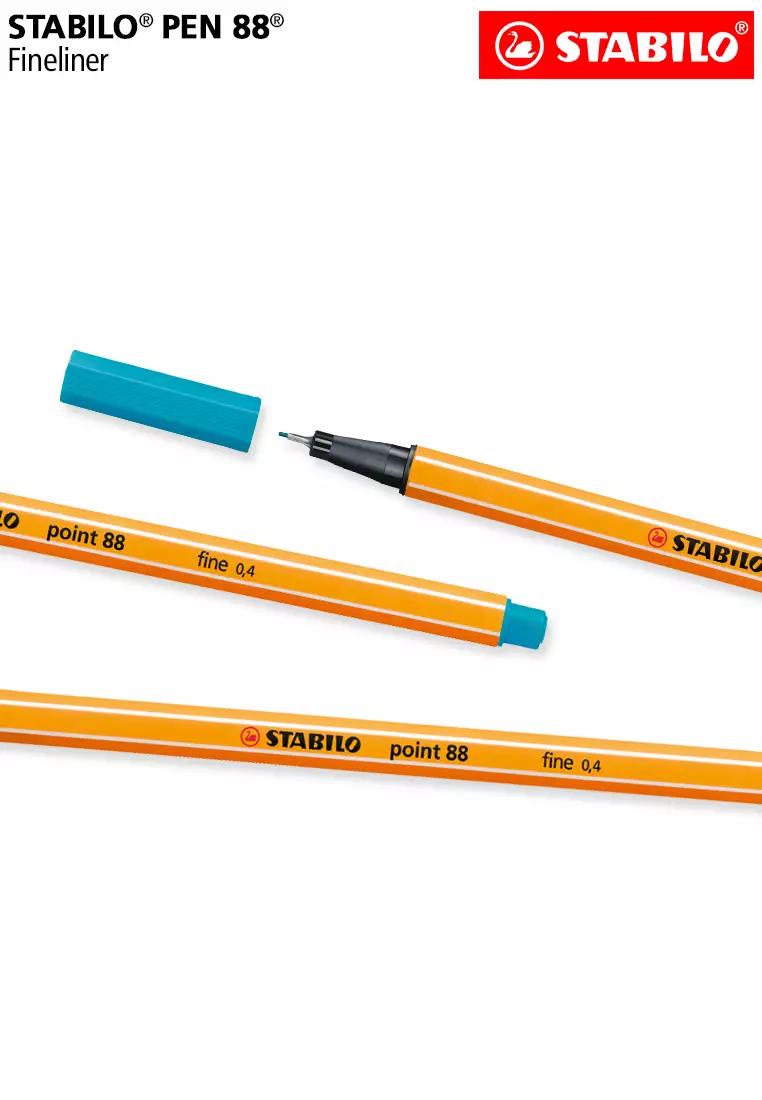 Stabilo Point 88 Fineliner Pen - Light Blue