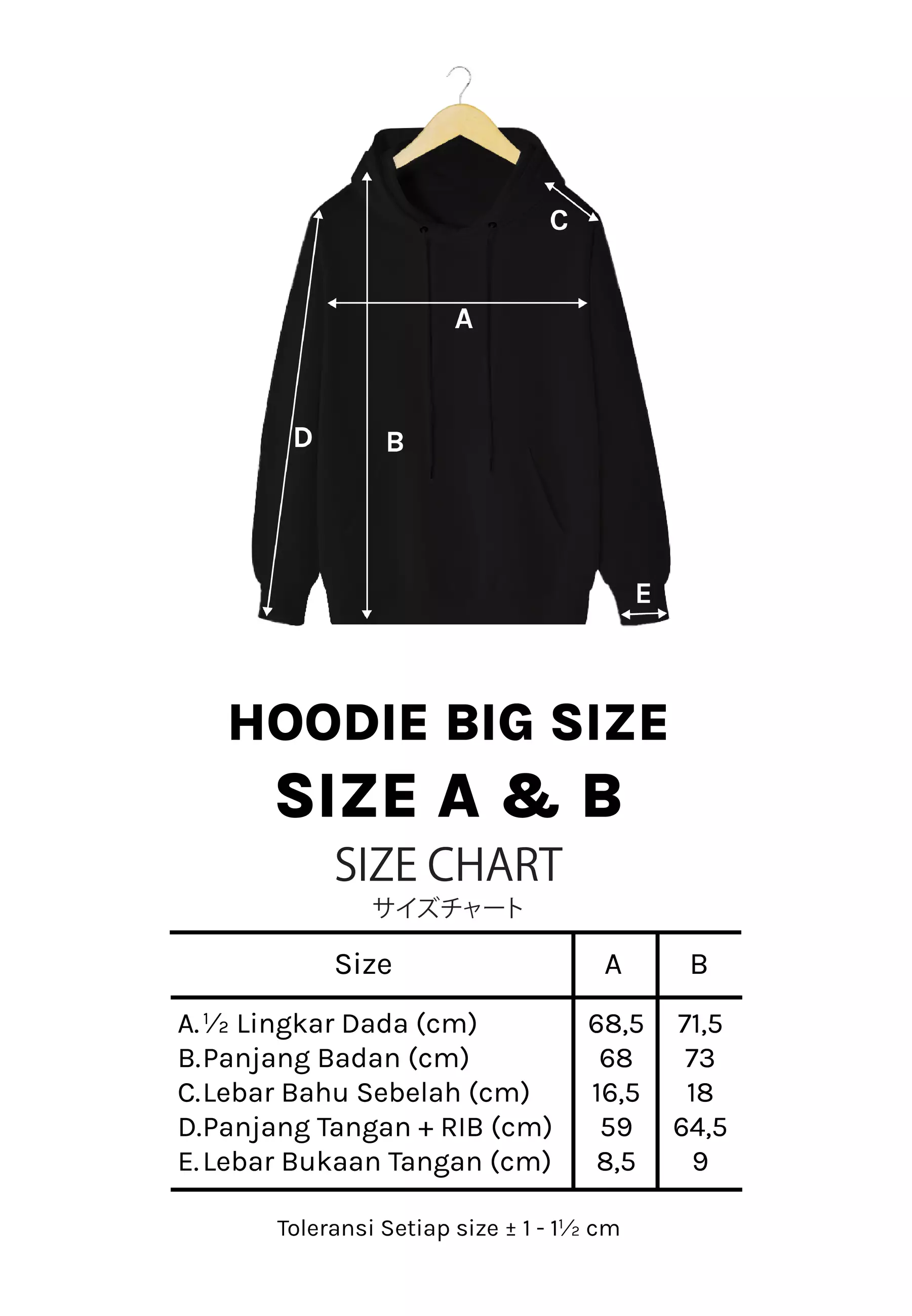 Unisex Hoodie Size Chart Sweater Hoodie Promo Skaters Sweater