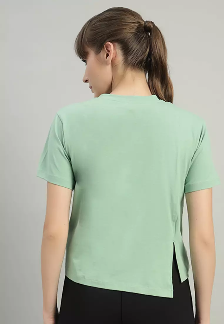 Women’s Asymmetry Back Panel Tee