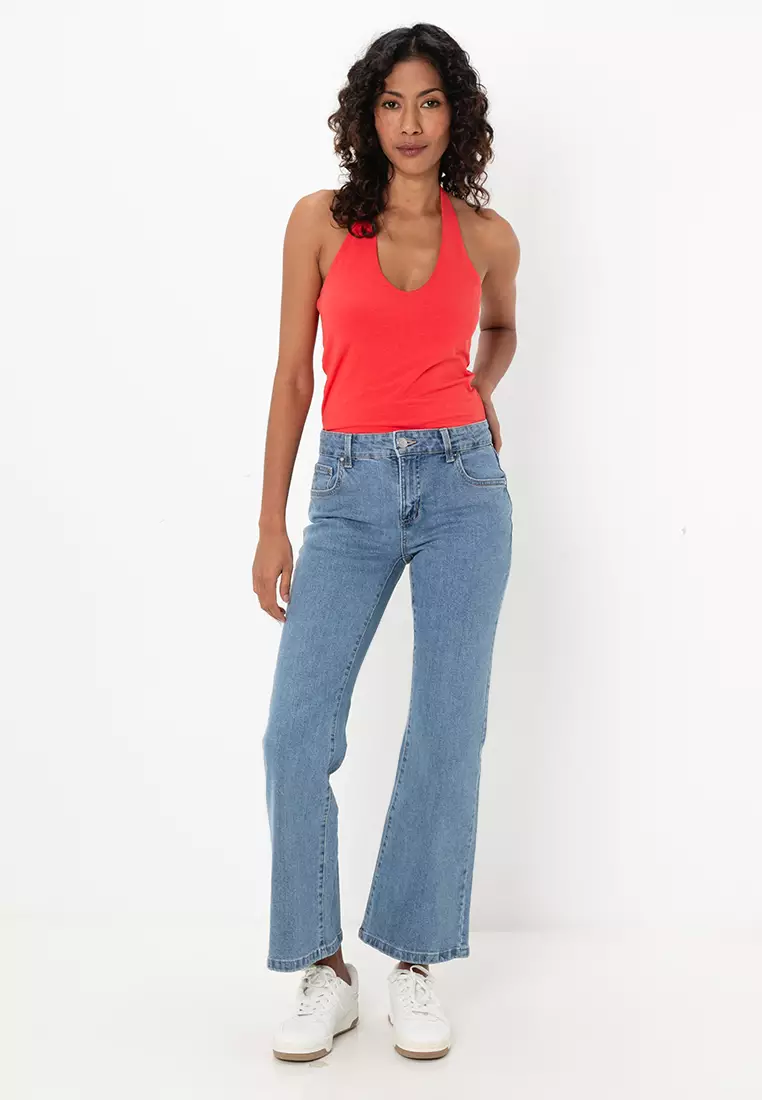 Stretch Bootcut Flare Jeans Asia Fit