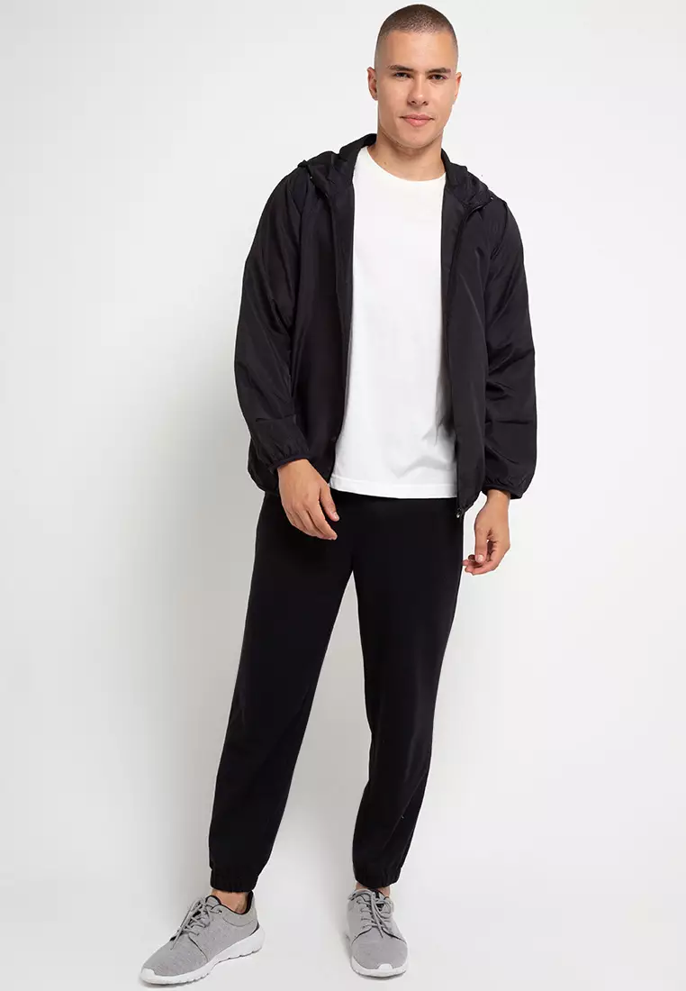 Jacket Hoodie Parasut Lengan Panjang